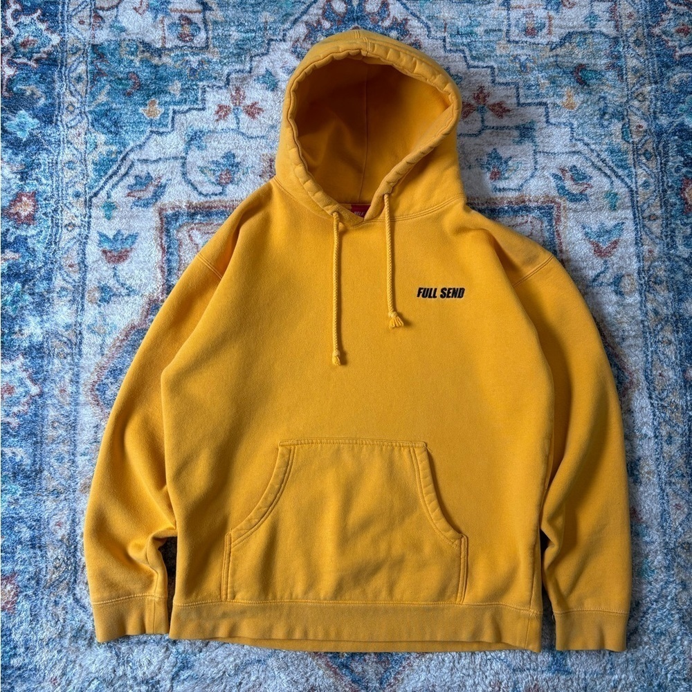 Nelk Boys Full Send Spellout Pullover Hoodie Large